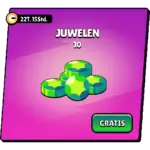 BrawlStars - Belohnung - 10x Juwelen monatlich [Store 1]