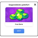 BrawlStars - Belohnung - 10x Juwelen monatlich [Spiel]